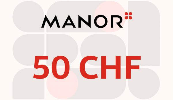 Manor Gift Card 50 CHF