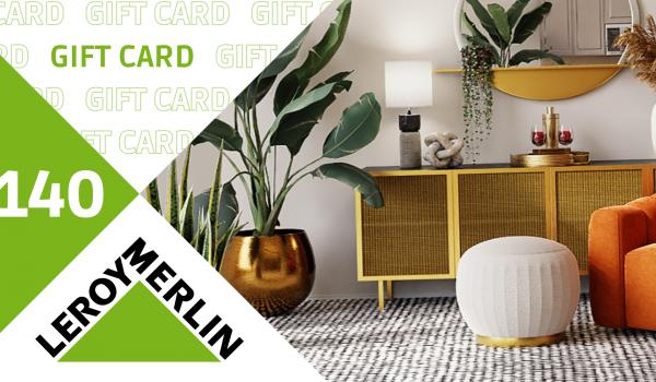 Leroy Merlin Gift Card 140 EUR