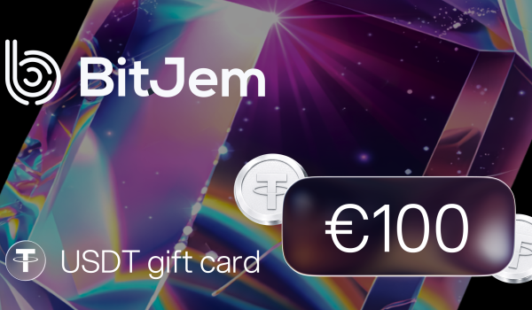 Bitjem USDT Gift Card 100 EUR