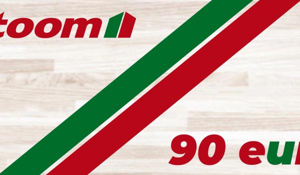 Toom Baumarkt Gift Card 90 EUR