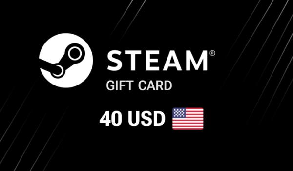 Steam Gift Card 40 USD