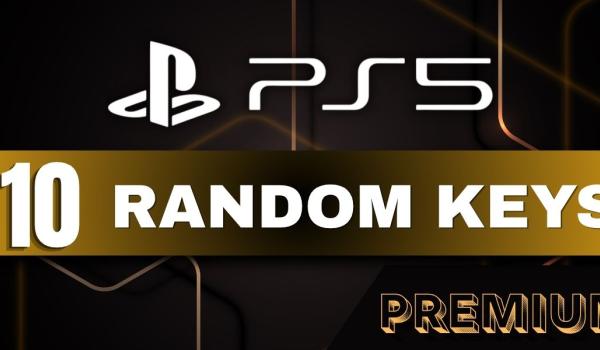 Random PS5 10 Keys PREMIUM
