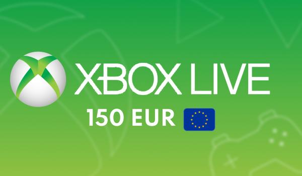 XBOX Live Gift Card 150 EUR