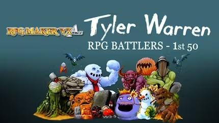 RPG Maker Tyler Warren First 50 Battler Pack (PC)
