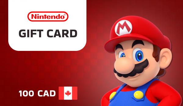 Nintendo eShop Card 100 CAD