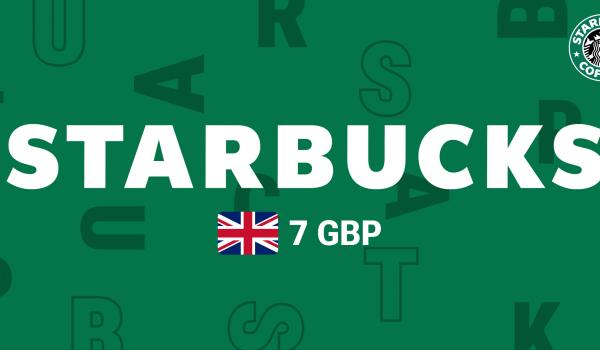 Starbucks Gift Card 7 GBP
