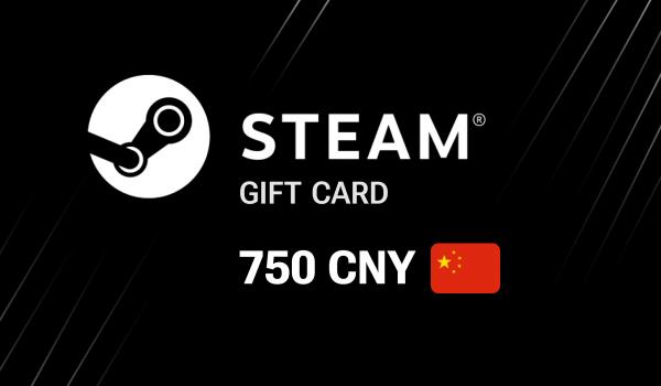 Steam Gift Card 750 CNY
