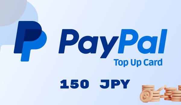 PayPal Wallet Top Up 150 JPY