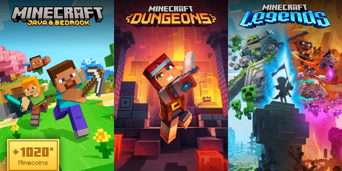Minecraft Triple Bundle (Switch)