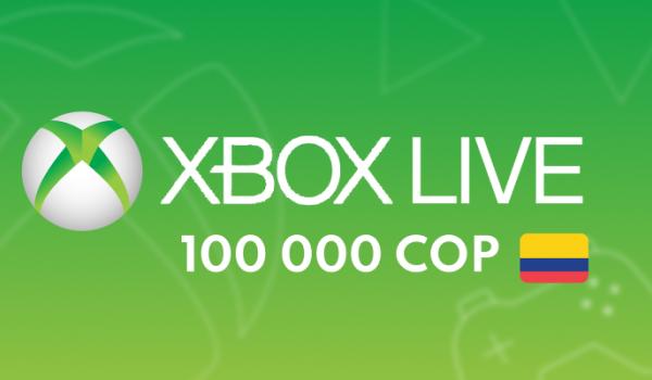 XBOX Live Gift Card 100000 COP