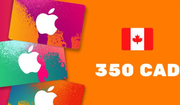 Apple iTunes Gift Card 350 CAD