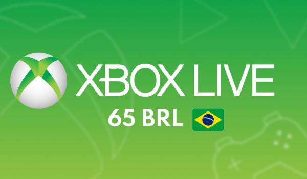 XBOX Live Gift Card 65 BRL