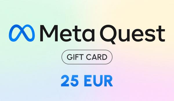 Meta Quest Gift Card 25 EUR