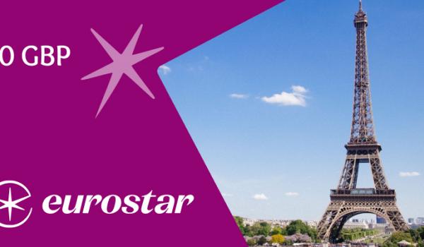 Eurostar Gift Voucher 10 GBP