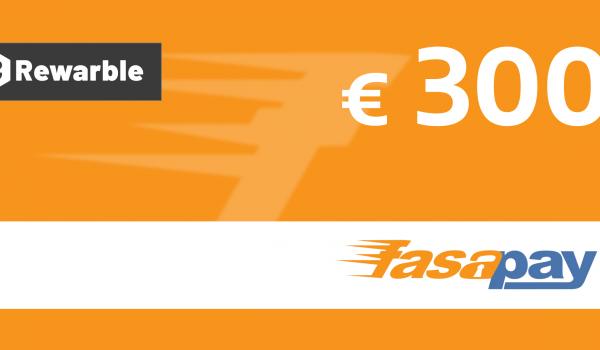 FasaPay Gift Card 300 EUR
