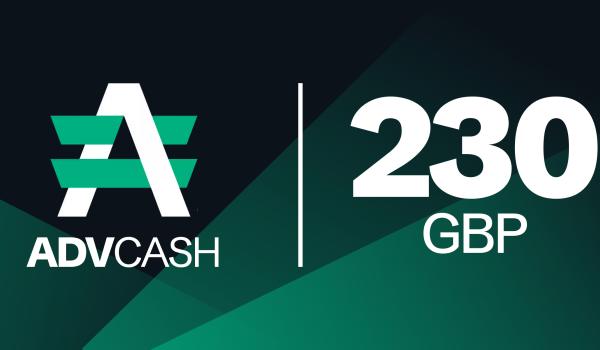 Advanced Cash Gift Card 230 GBP