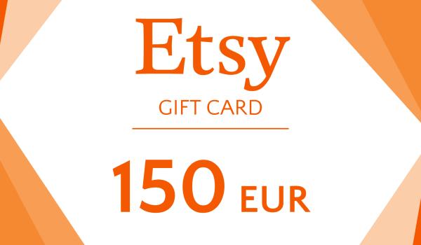 Etsy Gift Card 150 EUR