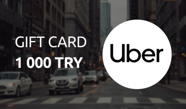 Uber Gift Card 1000 TRY