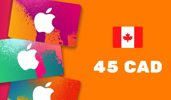 Apple iTunes Gift Card 45 CAD