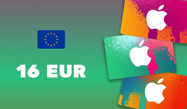 Apple iTunes Gift Card 16 EUR