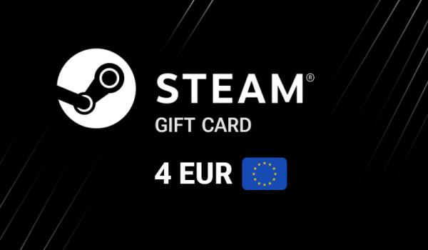 Steam Gift Card 4 EUR
