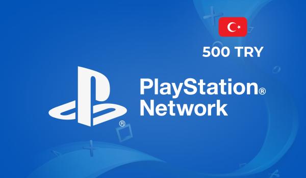 PlayStation Network Gift Card 500 TRY