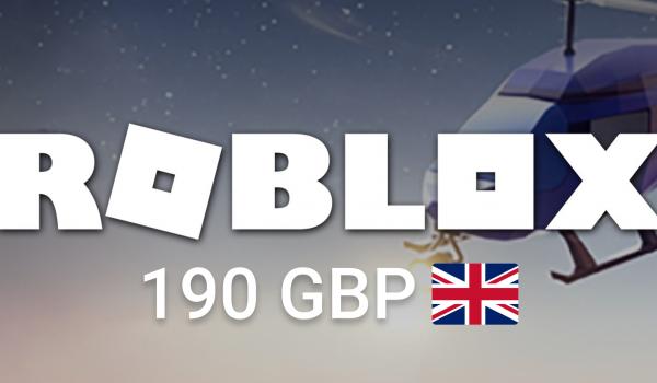 Roblox Gift Card 190 GBP