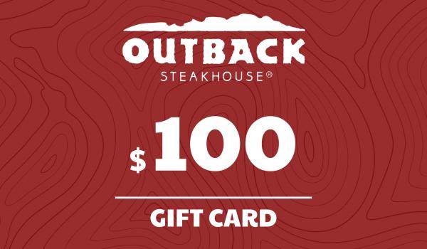 Outback Steakhouse Gift Card 100 USD