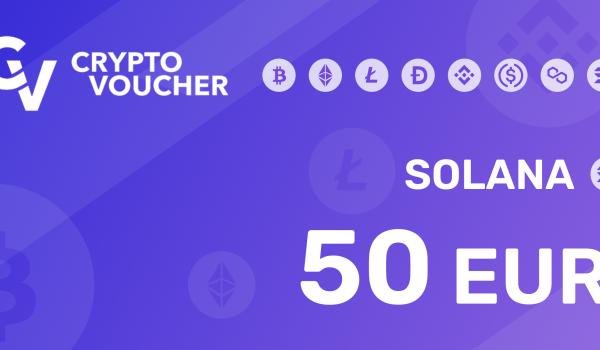 Crypto Voucher Bitcoin Solana 50 EUR