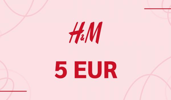 H and M Gift Card 5 EUR
