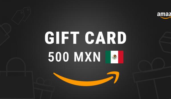Amazon Gift Card 500 MXN