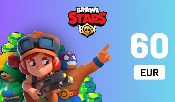 Brawl Stars Gift Card 60 EUR