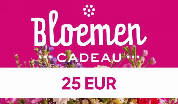 Bloemen Cadeau Gift Card 25 EUR