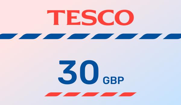 Tesco Gift Card 30 GBP