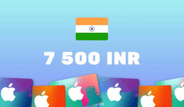 Apple iTunes Gift Card 7500 INR