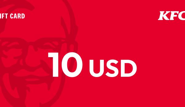 KFC Gift Card 10 USD