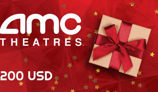AMC Theaters Gift Card 200 USD