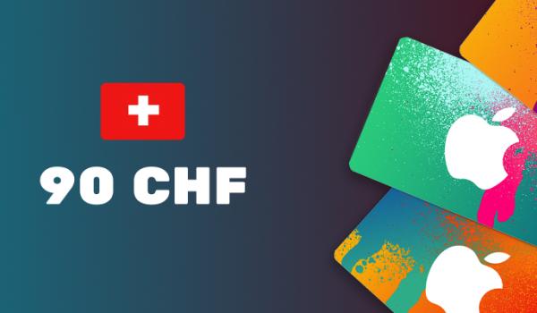 Apple iTunes Gift Card 90 CHF