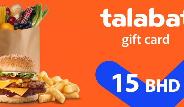 Talabat Gift Card 15 BHD