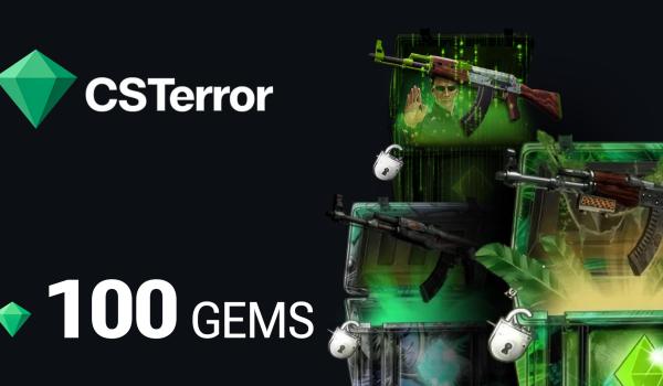 CSTERROR Gift Card 100 GEMS