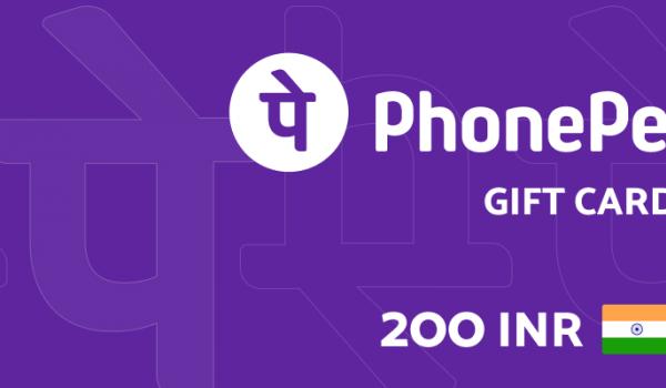 PhonePe Gift Card 200 INR
