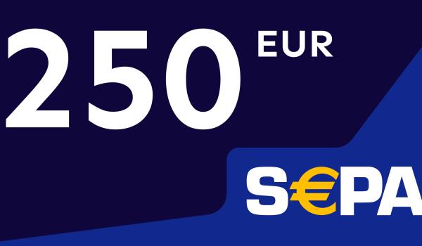 SEPA Gift Card 250 EUR