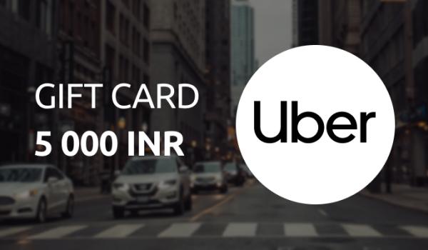 Uber Gift Card 5000 INR