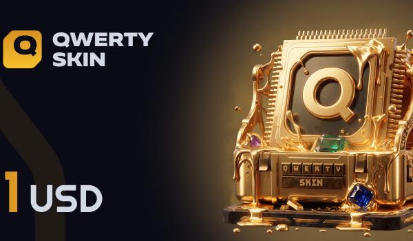 qwerty skin Gift Card 1 USD