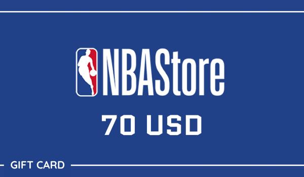 NBA Store Gift Card 70 USD
