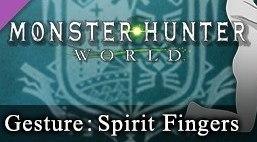 Monster Hunter World Gesture Spirit Fingers DLC (PC)