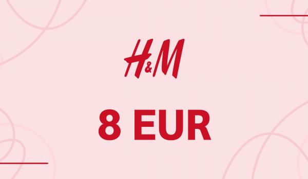 H and M Gift Card 8 EUR