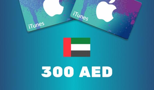Apple iTunes Gift Card 300 AED