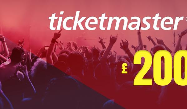 Ticketmaster Gift Card 200 GBP