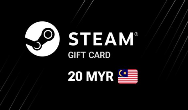 Steam Gift Card 20 MYR